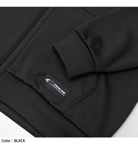 Imagen 4 de 6 de Campera Interior Térmica Rs-taichi Warmride Hooded Black