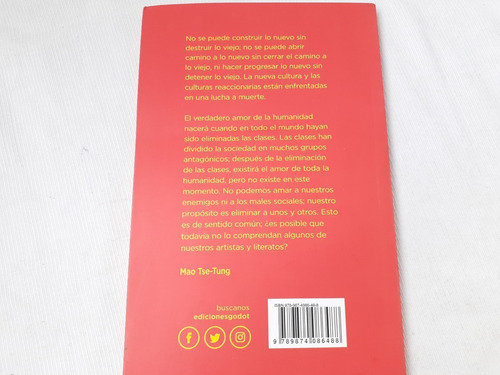 Imagen 2 de 5 de Arte Literatura Y Revolucion Mao Tse Tung Godot