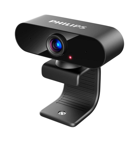 Imagen 2 de 3 de Cámara web Philips SPL6506BM Full HD 30FPS color negro