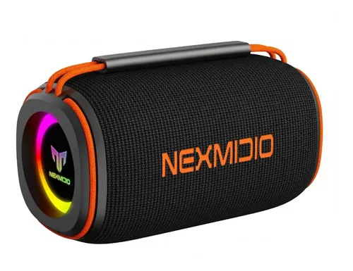 Caixa De Som Bluetooth Portátil Estéreo Md-b01 Nexmidio | MercadoLivre