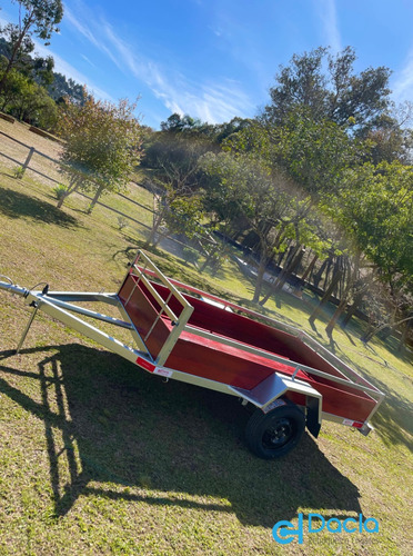 Carretinha Fazendinha Reforçada Com Pneus Novos E Nf