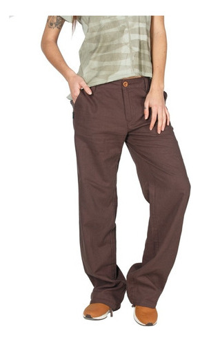 Pantalon Mujer Aysen Pants Café Haka Honu