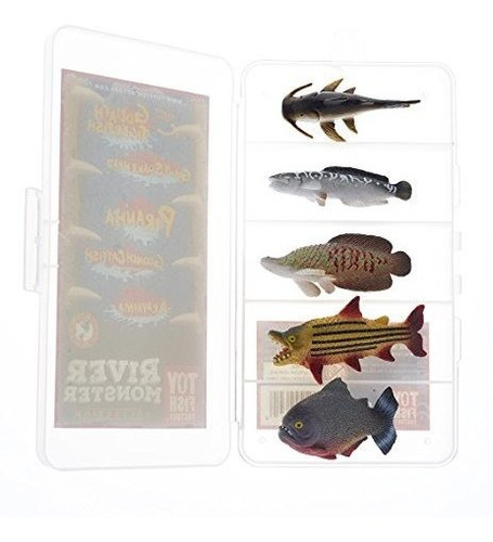 Toy Fish Factory Coleccion River Monster Piranha Arapaima Sn