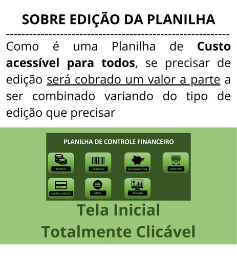 Planilha De Controle Financeiro De Contas A Pagar E Receber