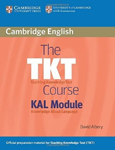 The Tkt Course Kal Module