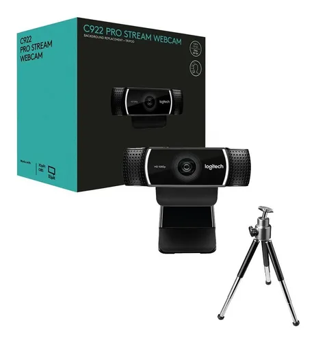 Camara web online webcam logitech c922