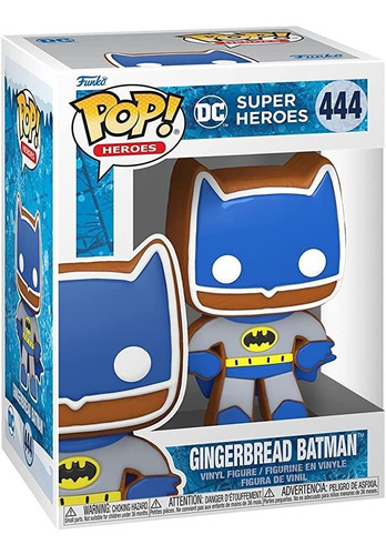 Funko Pop Dc Super Heroes - Batman (gingerbread) #444