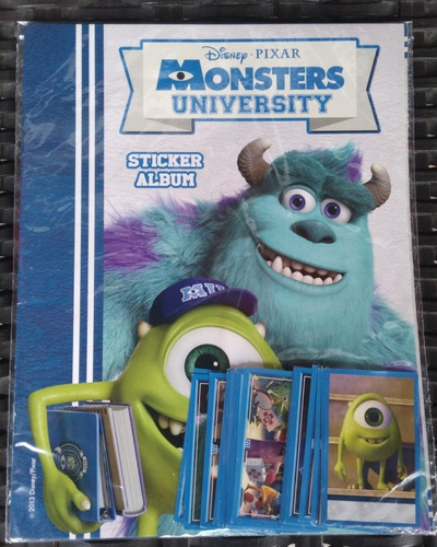 Monsters University  Panini  Album + 190 Figuritas Distintas