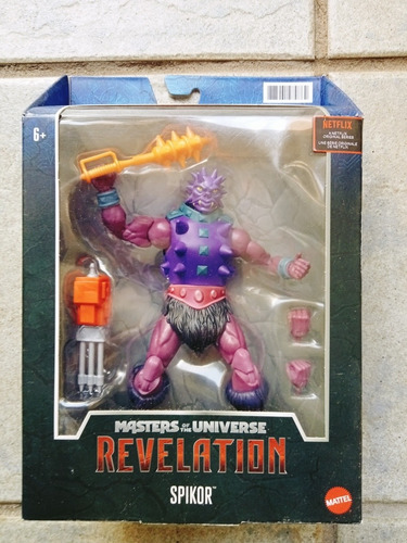 Spikor Masters Of The Universe Revelation He Man Mattel (Usado)