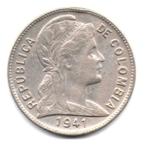 2 Centavos 1941 Bogotá