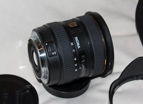 Sigma 10 20mm Ex Dc Hsm Ultra Gran Angular Muy Bueno P/canon Canon Ef-s Negro (Usado)