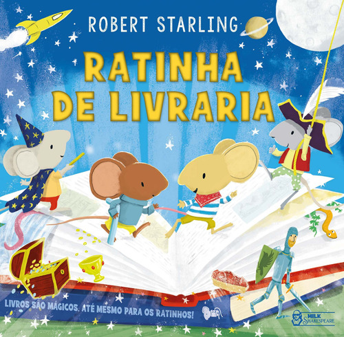 Ratinha de livraria, de Starling, Robert. Editora Faro Editorial Eireli, capa mole em português, 2021
