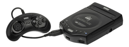 Consola Sega Genesis CDX Standard color  negro