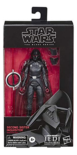 Star Wars The Black Series S Sister Inquisitor Toy 6  Scale 