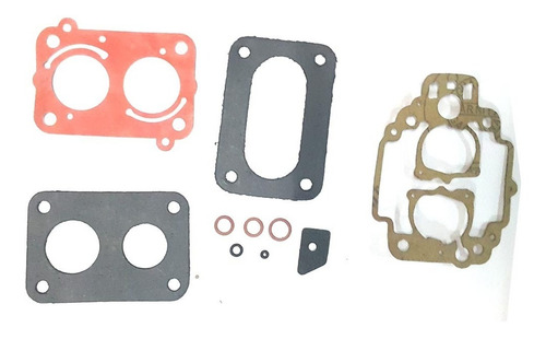 Imagen 1 de 1 de Kit Juntas Carburador Fiat Uno Weber 2 Bocas
