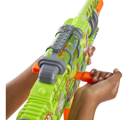 Nerf Zombie Corrupter Dart Blaster Con 22 Dardos Elite
