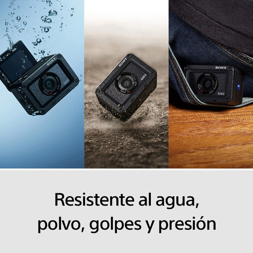 Camara Digital Sony Cyber-shot Dsc-rx0m2g Rx0 Ii Con Grip Color Negro