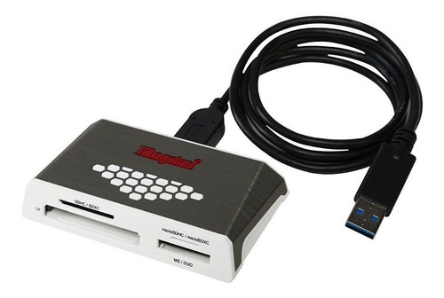 Imagem 4 de 6 de Leitor Cartão De Memória Kingston Usb 3.0 Sd Compact Flash