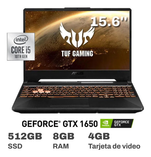 Laptop Gamer Asus Tuf Gaming F15 I5 8gb Gtx1650