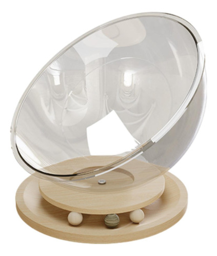 Cama Para Gatos Space Capsule, Juguete Para Madera Maciza L