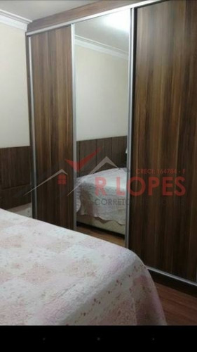 Imagem 7 de 9 de Apartamento Em Condomínio Fechado Para Venda No Bairro Do Tatuapé Com 2 Dorms. 1 Vaga Carro + 1 De Moto 58 M² - 1965