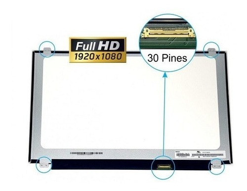 Pantalla Compatible Acer A515-51-86db Fhd Display 15.6 30pin