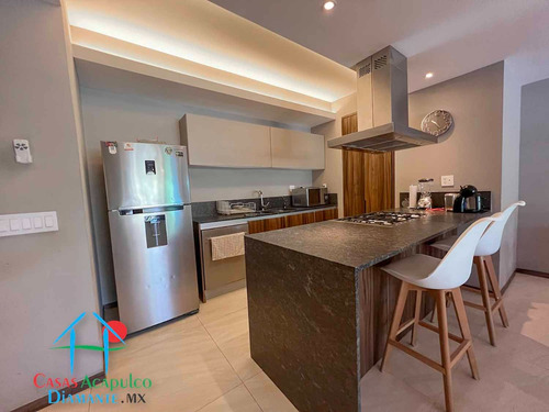 Cad La Isla Emerald K2. Terraza Con Vista A Los Jardines Y Albercas