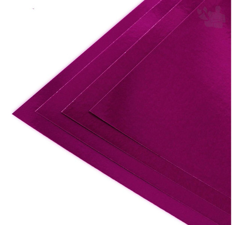 Papel Laminado Lamicote 250g Pink A4 20 Folhas