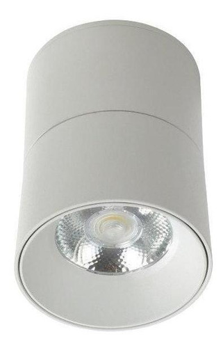 Spot Led Direcionavel Sobrepor Alny 10w 3000k Luminaria Cor Branco