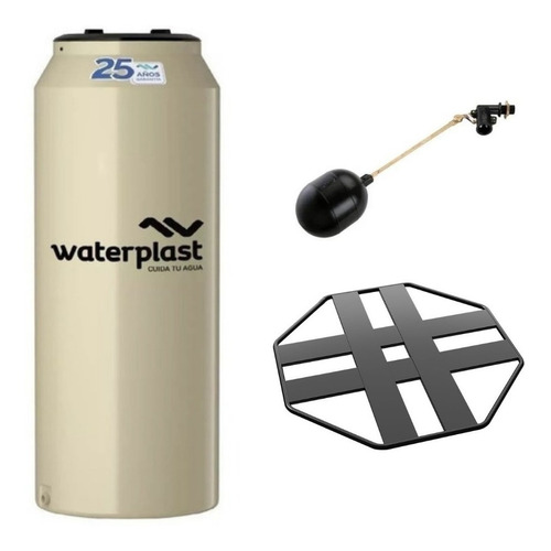 Tanque Ultradelgado Tricapa Waterplast 510lts+base+flotante