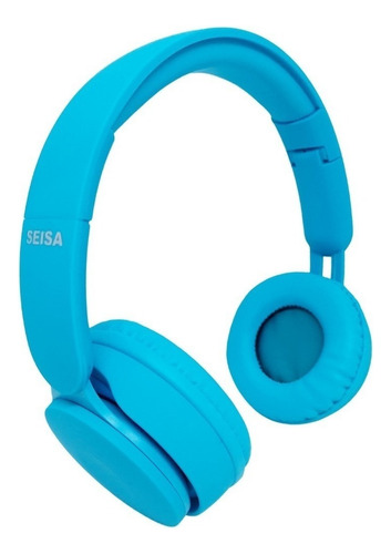 Auricular Vincha Inalambrico Bluetooth Deportivo 8653y9 Color Azul