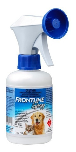 2x Frontline 250ml Spray Elimina Pulgas Y Garrapatas Pethome