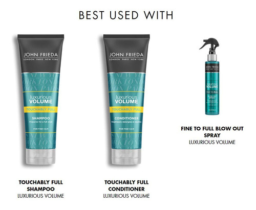 John Frieda Luxurious Volume Touchably Full - Set De ChampĂș