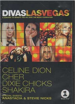 Dvd - Divas Las Vegas/ Varios Artistas - Original Y Sellado