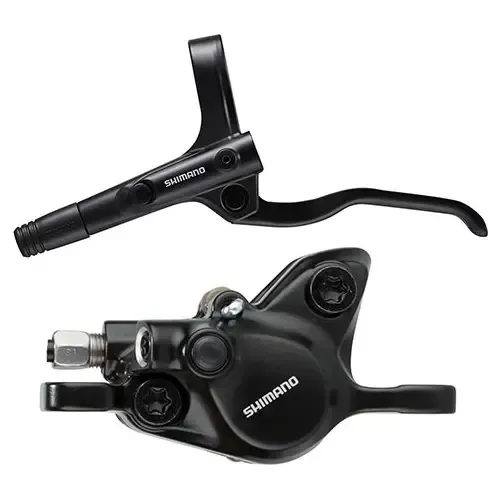 Manette Frein Shimano BL-MT201 - Frein Disque 2 Doigts - Noir - Pour VTT/Vélo Route