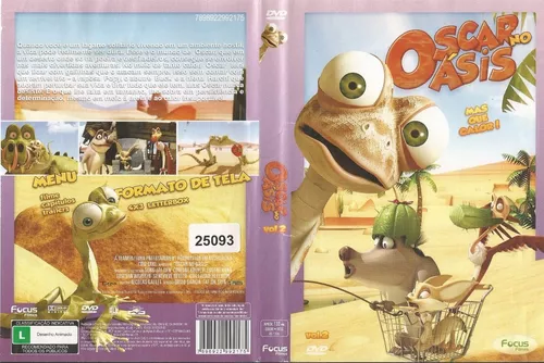 Dvd Oscar No Oásis Volume 3 e 4, Item Infantil Dvd Usado 81701644