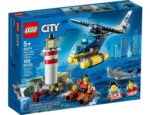 Lego City Polícia De Elite: Captura No Farol - 60274