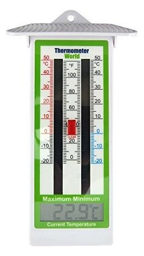 Medidor De Espesor Termómetro Digital Max Min Para Invernad