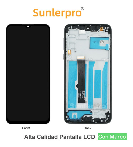Para Motorola Moto G8 Play Xt2015 Pantalla Lcd Con Marco
