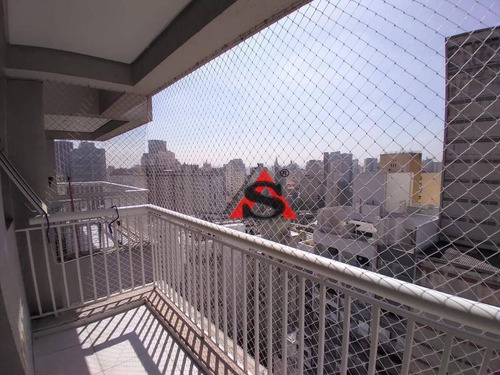 Apartamento Com 1 Dormitório Para Alugar, 45 M² Por R$ 2.200,00/mês - Consolação - São Paulo/sp - Ap43573