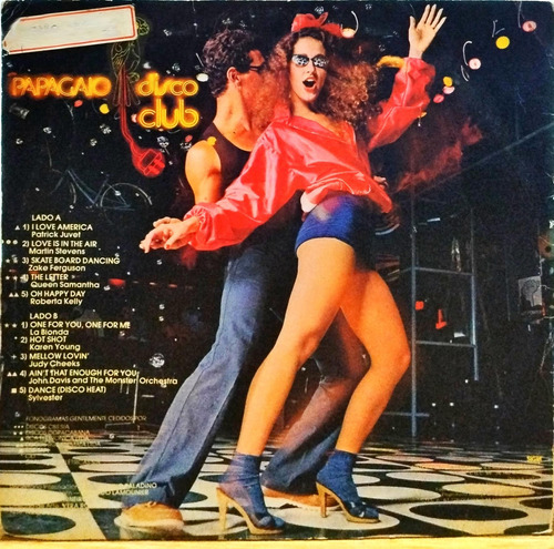 Papagaio Disco Club Vol. 2. Lp 1978 Love America 5007