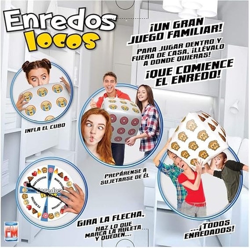 Juego De Mesa Fotorama Enredos Locos