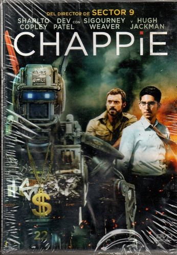 Chappie - Dvd Nuevo Original Cerrado - Mcbmi