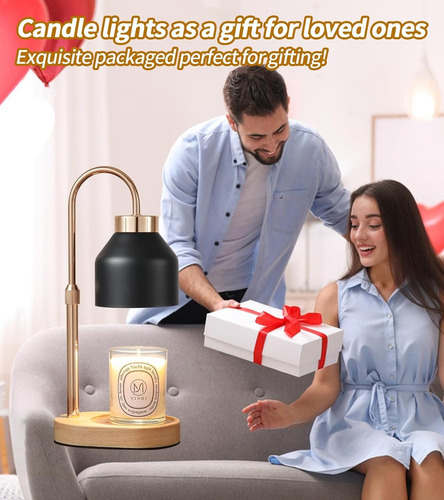 Lampara Calentadora De Velas Ajustables Con Temporizador