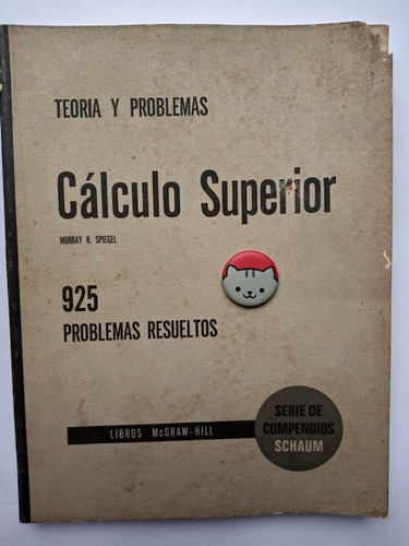 Libro Calculo Superior Spiegel 145f9 (Usado)