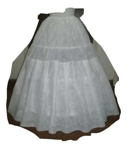 Enagua Modelo Dama C/volado 3 Aros