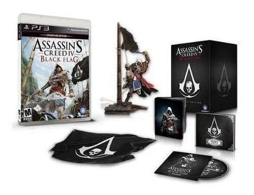 Edición De Coleccionista Para Ps3 De Assassin Creed 4 Usada 