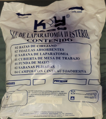 Kit De Laparotomía