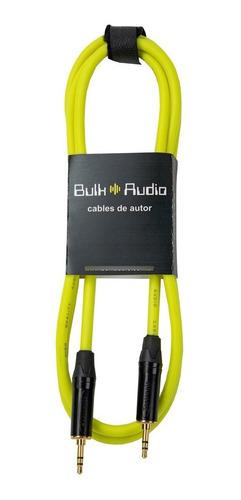 Cable De Audio Miniplug - Miniplug Bulkaudio ( Car ) 1.5mt