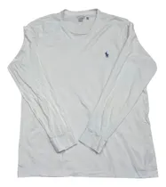 Comprar Playera Manga Larga Ralph Lauren Grande L Blanca